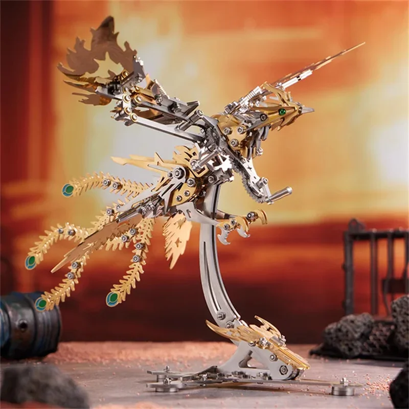Model Kit Unicorn - DIY 기계 피닉스 금속 모델 키트