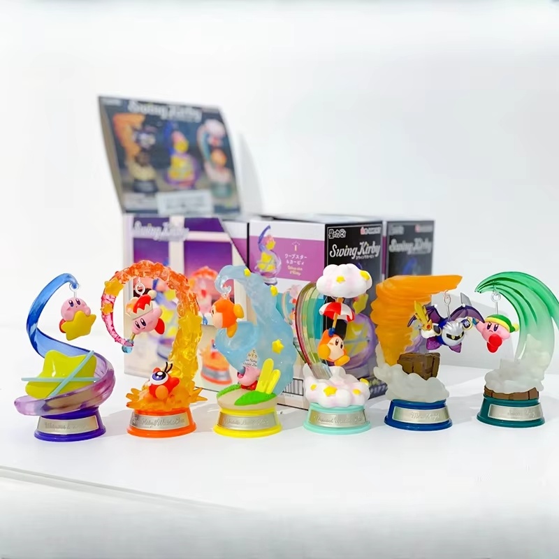 Model Kit Kirby - 정품 Re-Ment 커비 풀 세트 피규어