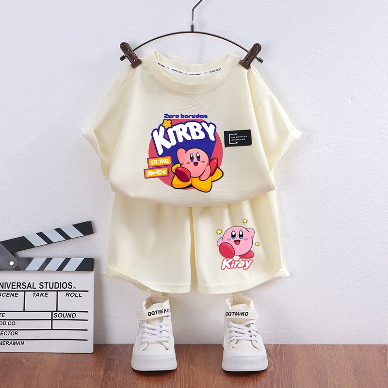 Model Kit Kirby - 2피스 스타 커비 티셔츠 패션 아동