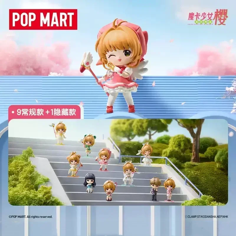 Model Kit Anime Girl - POP MART 카드캡터 사쿠라 시리즈 귀여운