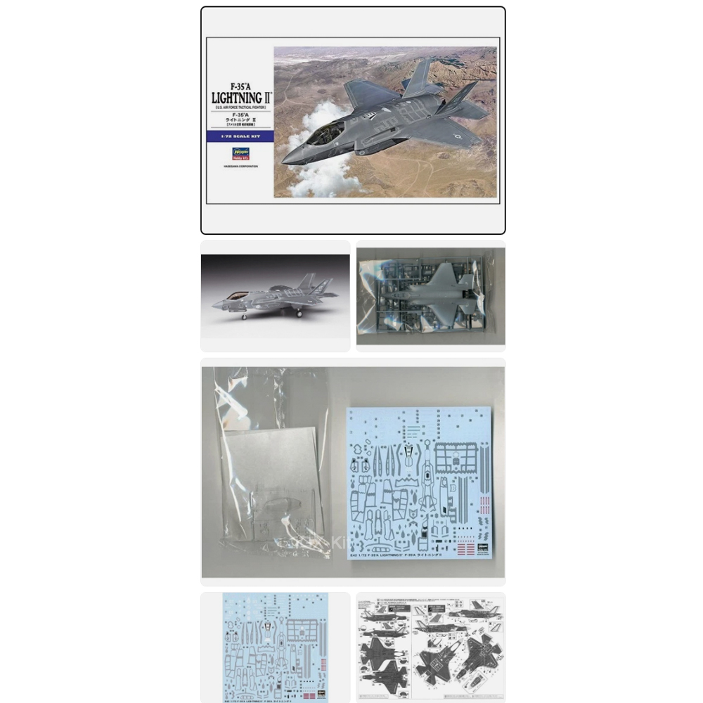 Model Kit Hasegawa - 하세가와 01572 1:72 스케일 미국 F35