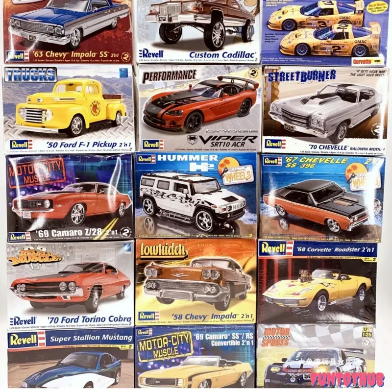 Model Kit Revell - 레벨 1:24 1:25 스케일 자동차 모델