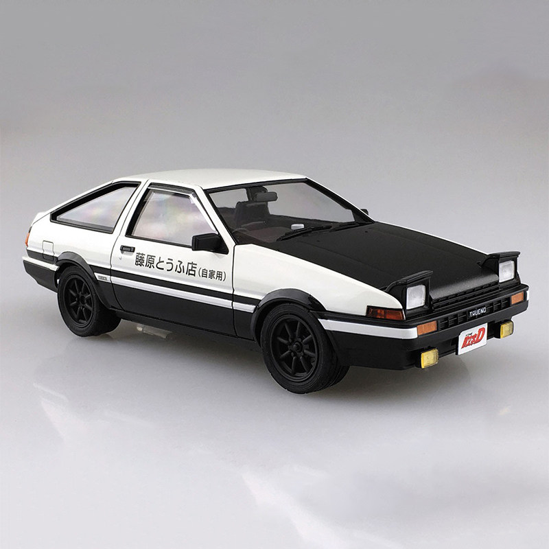 Model Kit Initial D - 정적 조립 자동차 모델 아오시마-05961-B 1/24