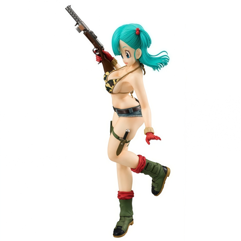 Model Kit Dragon Ball - 귀여운 드래곤볼 Z 부르마 피규어 만화