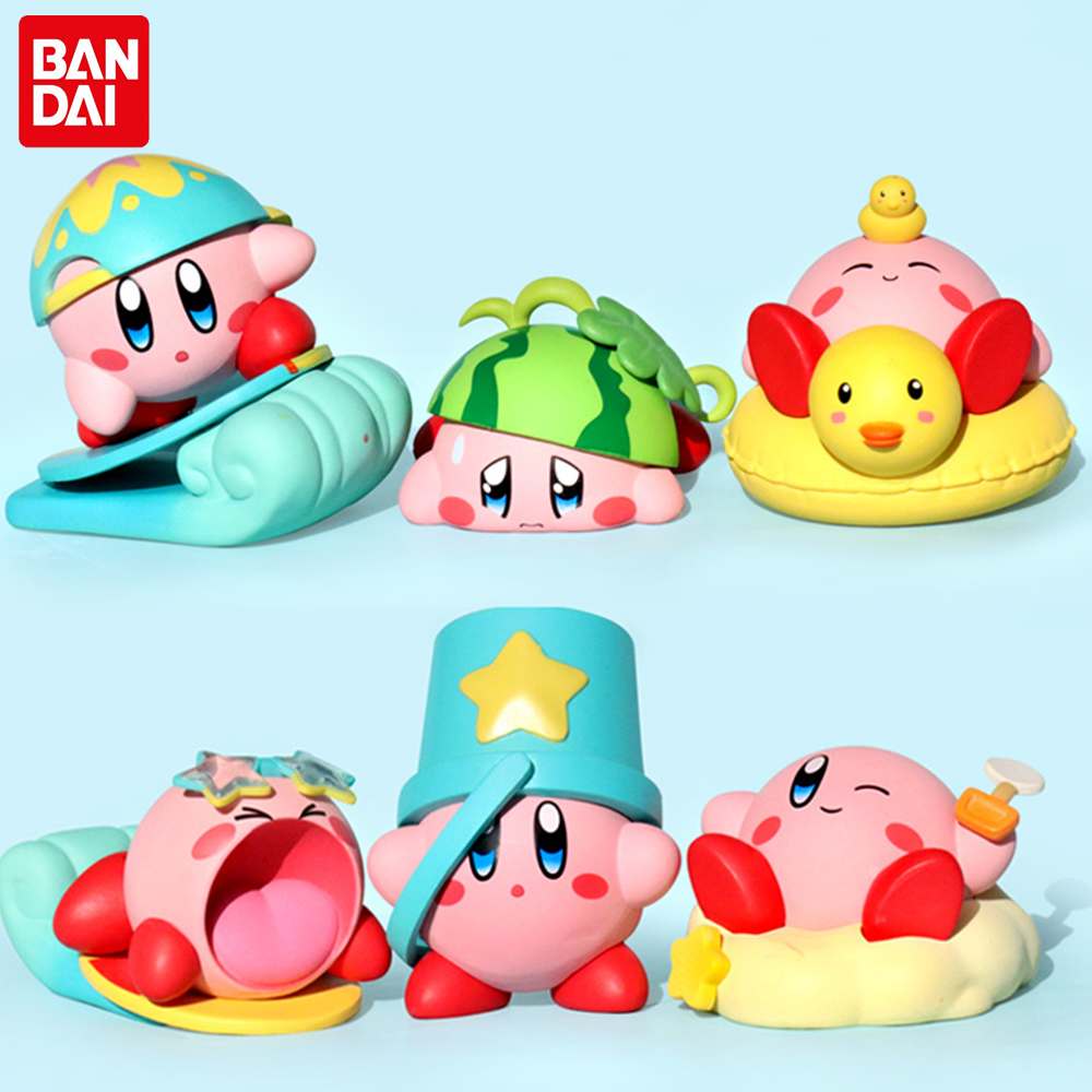 Model Kit Kirby - 핫 6개/세트 스타 커비 애니메이션 피규어