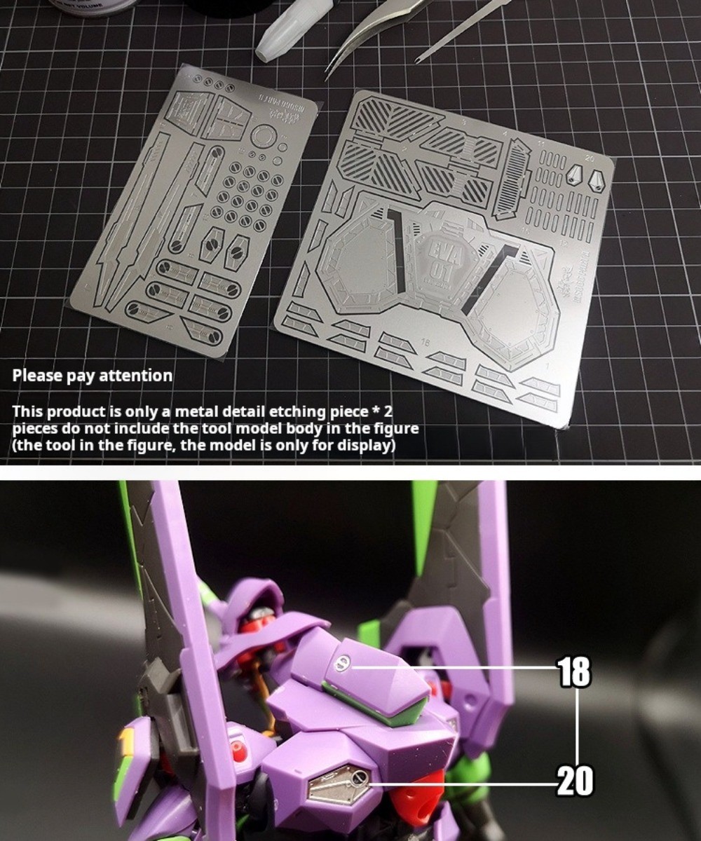 Model Kit Eva 01 - MS066 MSWZ 금속 에칭 부품 RG