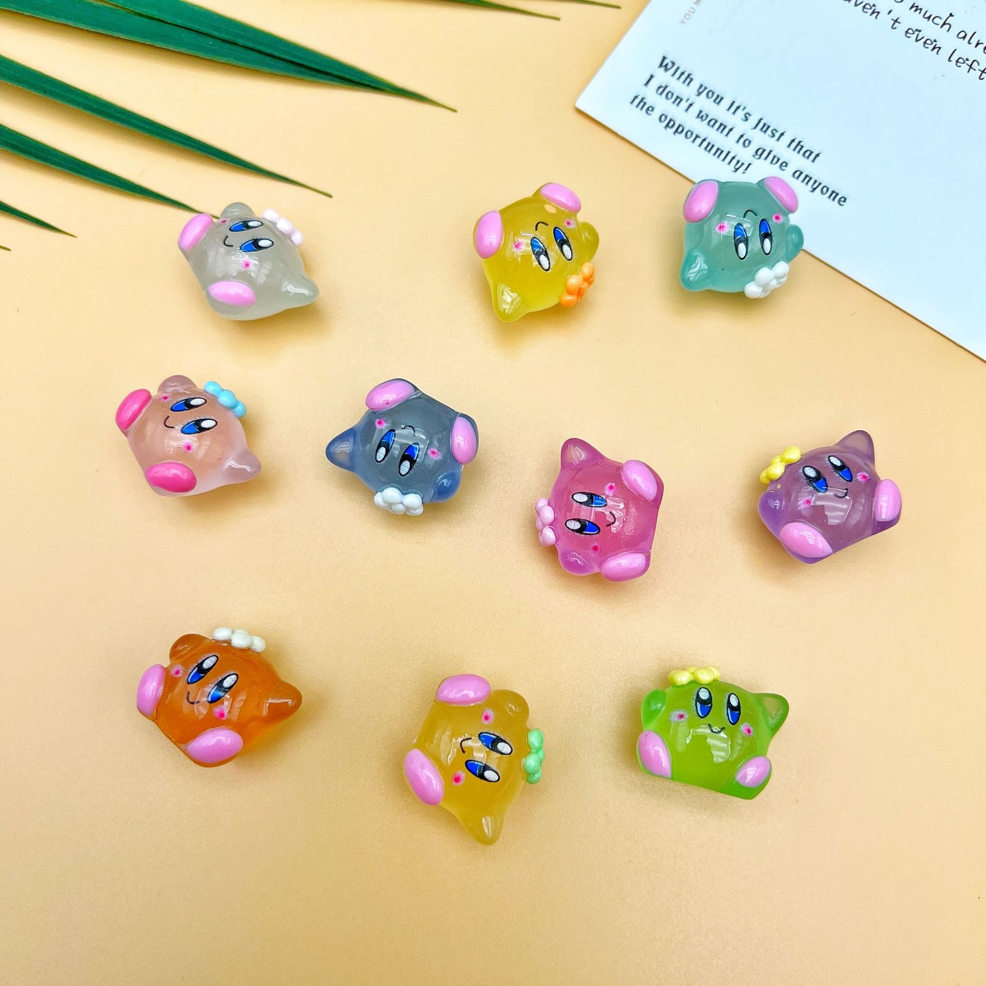 10pcs 스타 커비 액션 피규어 빛나는 커비 액세서리 - Model Kit Kirby 리뷰 및 가격