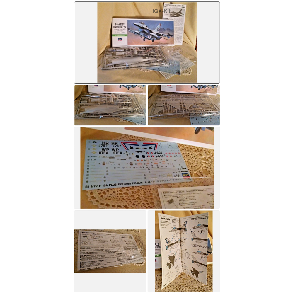 하세가와 00231 1/72 스케일 미국 F16 F-1 - Model Kit Hasegawa 리뷰 및 가격