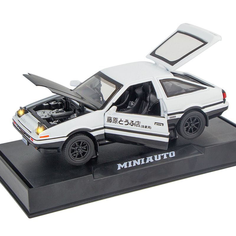 1:32 이니셜 D AE86 자동차 모형 장난감, 문이 - Model Kit Initial D 리뷰 및 가격