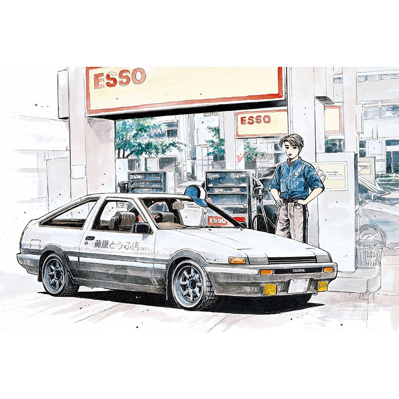 조립식 조립 모델 Aoshima-06469-1 1/32 - Model Kit Initial D 리뷰 및 가격