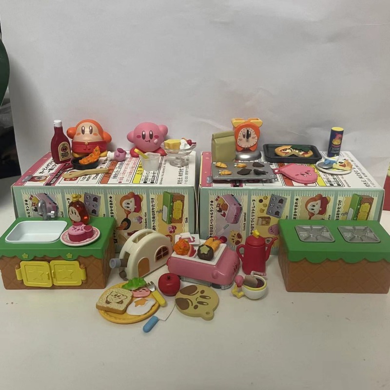 박스형 8개/세트 애니메이션 커비 주방 미니어처 장면  - Model Kit Kirby 리뷰 및 가격