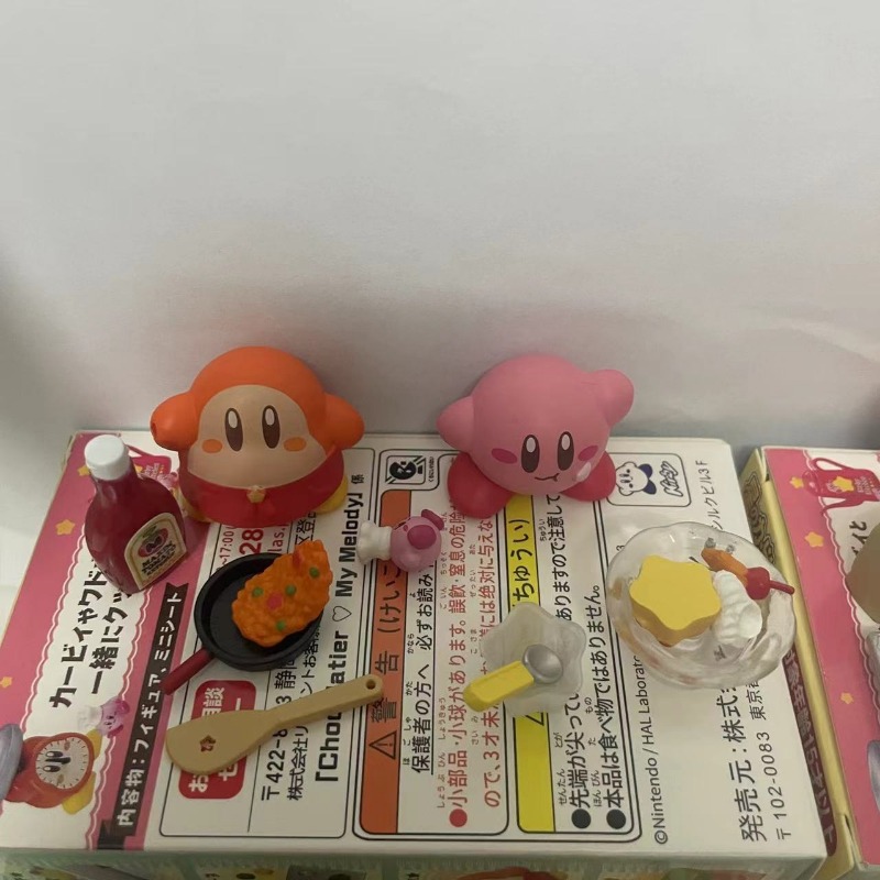 박스형 8개/세트 애니메이션 커비 주방 미니어처 장면  - Model Kit Kirby 리뷰 및 가격