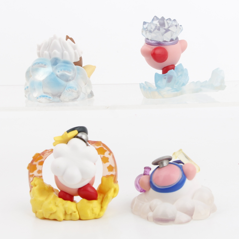 4개/세트 케이크 장식용 식품 비닐 인형 피규어 장난감 - Model Kit Kirby 리뷰 및 가격