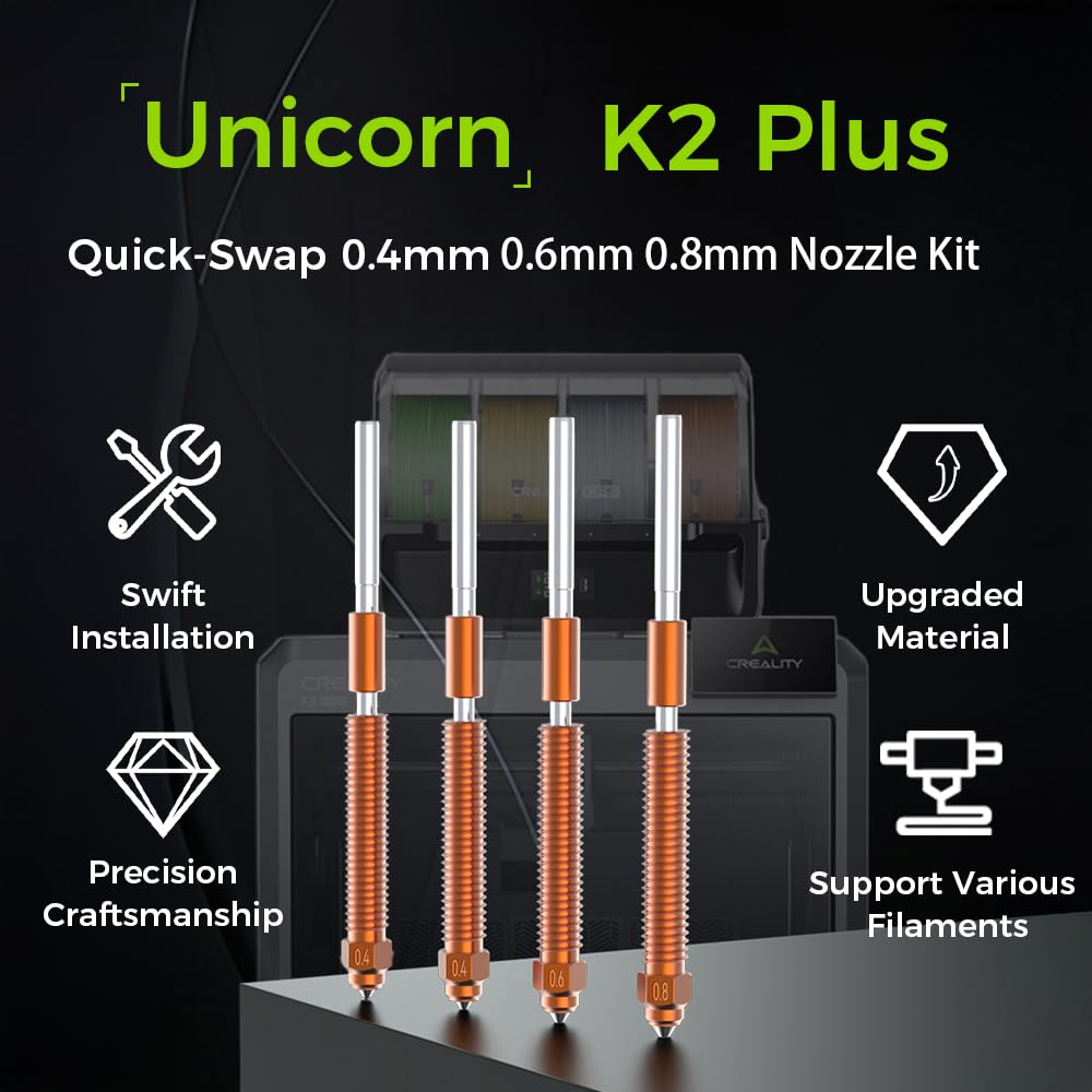 1/2/3PCS Creality K2 Plus 유니콘  - Model Kit Unicorn 리뷰 및 가격