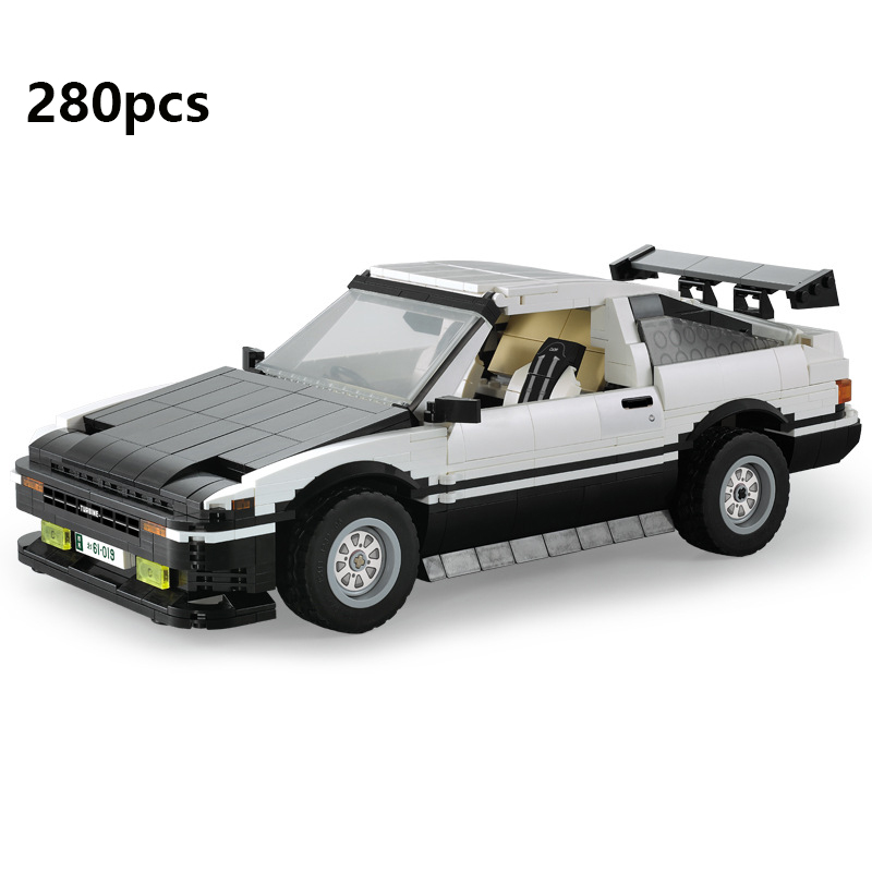 카다 이니셜 D 레이싱카 브릭 모델 조립식 빌딩 블록  - Model Kit Initial D 리뷰 및 가격