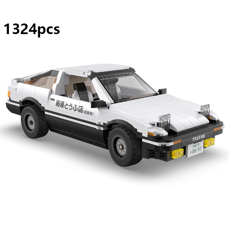 카다 이니셜 D 레이싱카 브릭 모델 조립식 빌딩 블록  - Model Kit Initial D 리뷰 및 가격