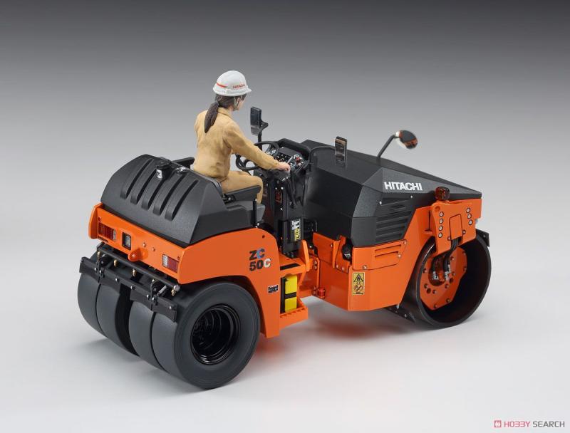 히타치 롤러 ZC50C-5 정적 조립 모델 Hasega - Model Kit Hasegawa 리뷰 및 가격