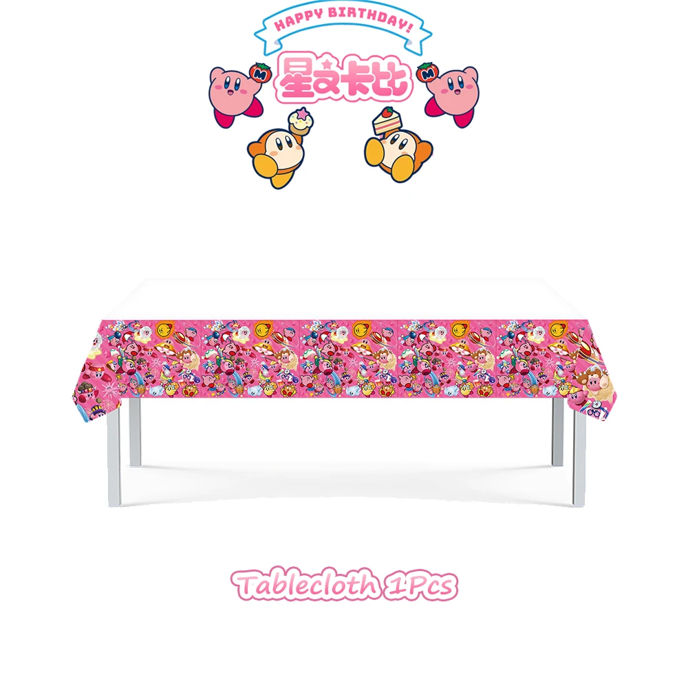 만화 핑크 스타 커비 식기 세트, 파티 장식 종이 냅킨 - Model Kit Kirby 리뷰 및 가격