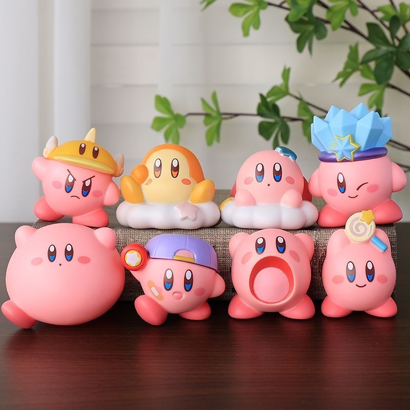 커비 프렌즈 시리즈 블라인드 박스 피규어 귀여운 만화  - Model Kit Kirby 리뷰 및 가격
