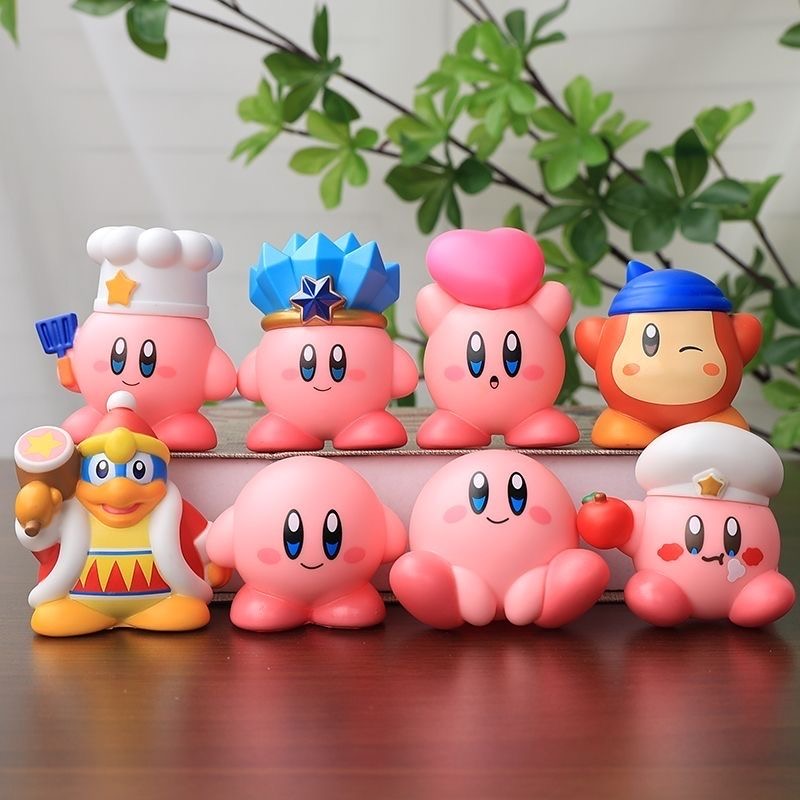 커비 프렌즈 시리즈 블라인드 박스 피규어 귀여운 만화  - Model Kit Kirby 리뷰 및 가격