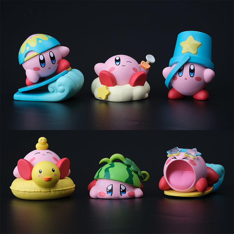 핫 6개/세트 스타 커비 애니메이션 피규어 장난감, 커 - Model Kit Kirby 리뷰 및 가격