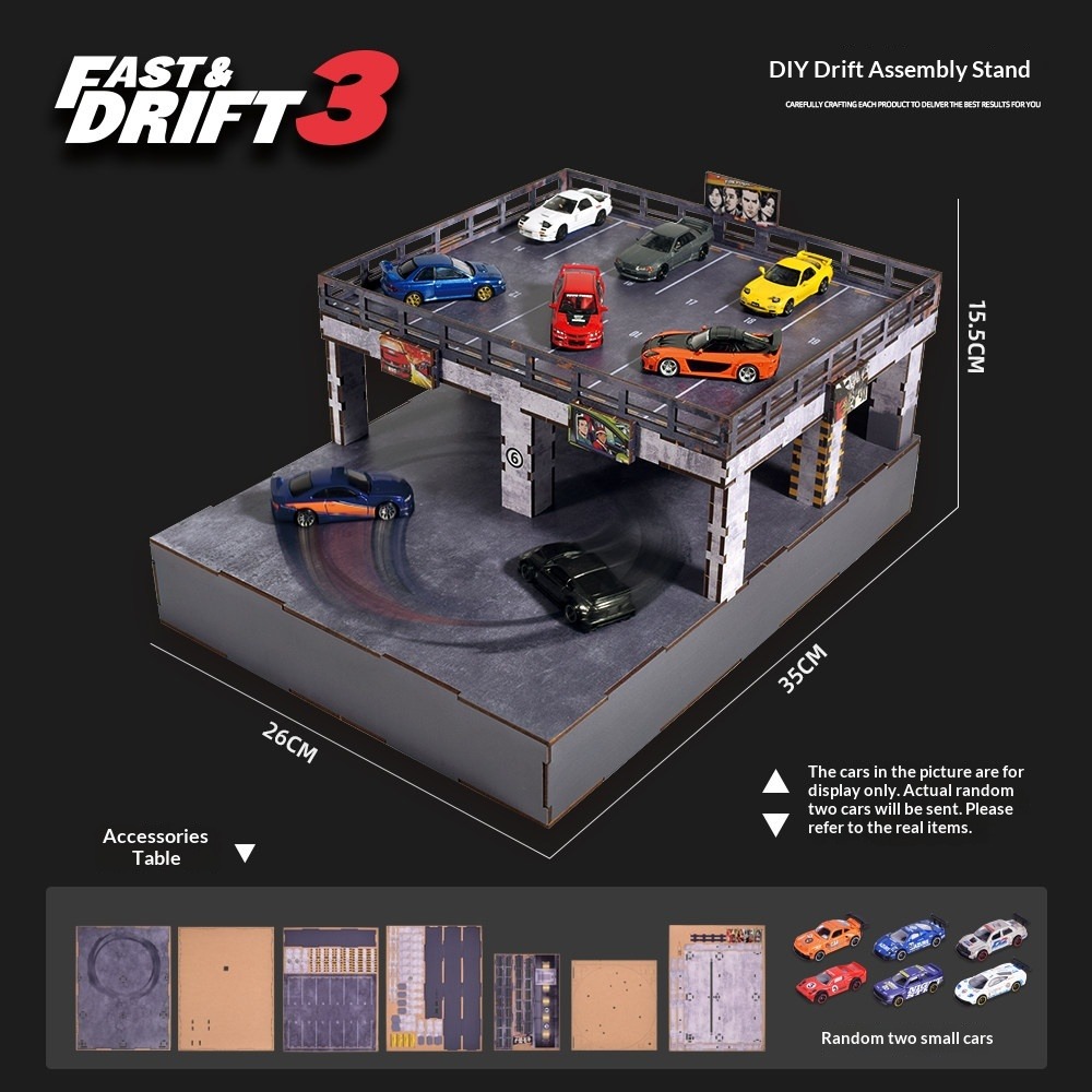 1:64 스케일 자동차 모델 자석 드리프트 스테이션 D - Model Kit Initial D 리뷰 및 가격