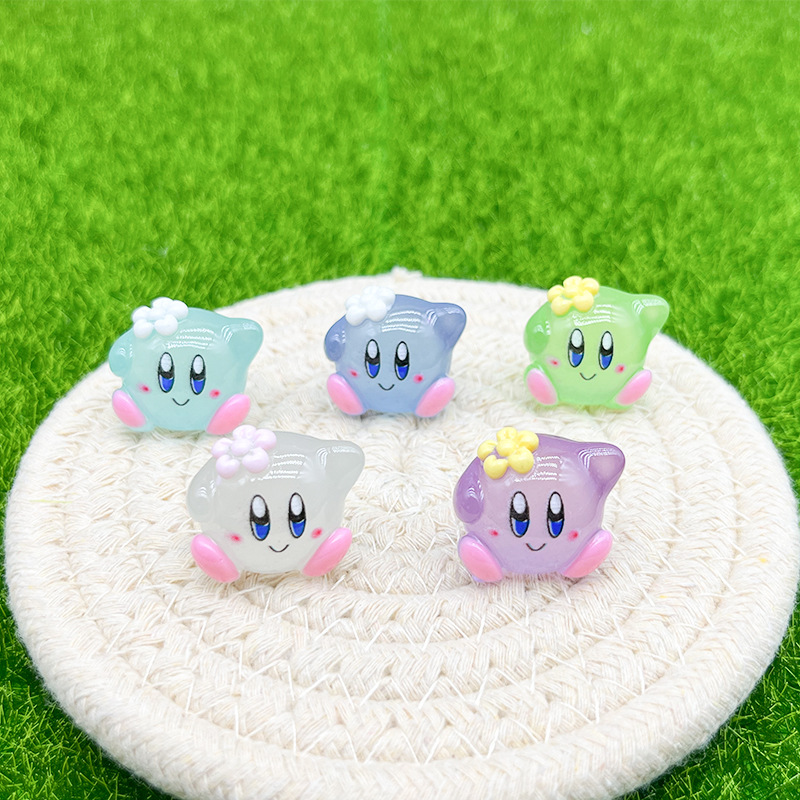 10pcs 만화 커비 빛나는 향기 Kawaii Diy  - Model Kit Kirby 리뷰 및 가격