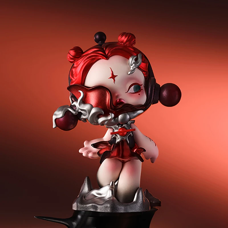 팝 마트 스컬판다 더 사운드 시리즈 블라인드 박스 장난 - Model Kit Anime Girl 리뷰 및 가격