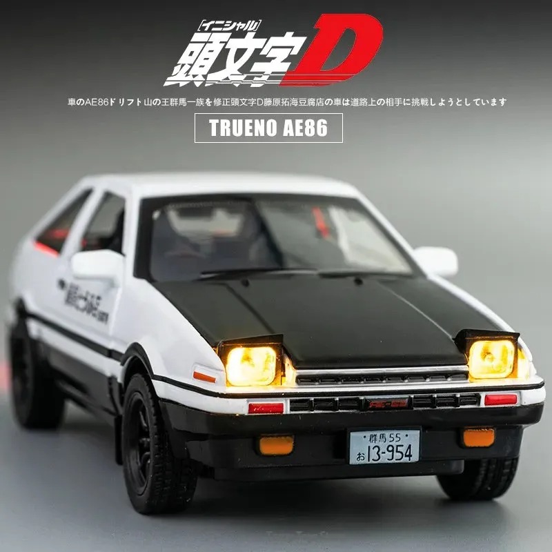 합금 다이캐스트 체중계 자동차 모델, 초기 D AE86 - Model Kit Initial D 리뷰 및 가격