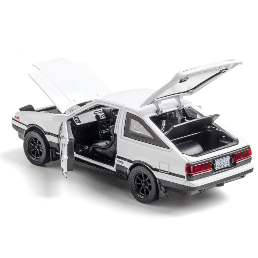 합금 다이캐스트 체중계 자동차 모델, 초기 D AE86 - Model Kit Initial D 리뷰 및 가격