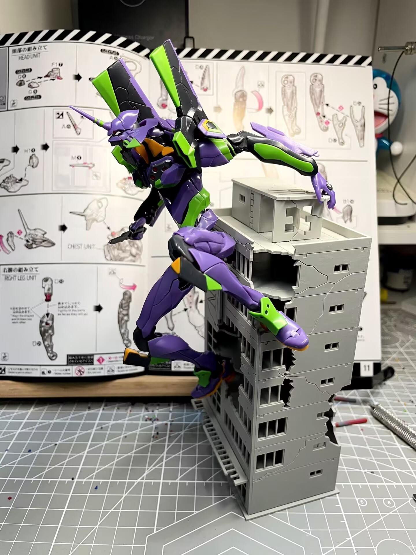 핫 스톡 Rg 에반게리온 모델 키트 1:144 에반게리 - Model Kit Eva 01 리뷰 및 가격